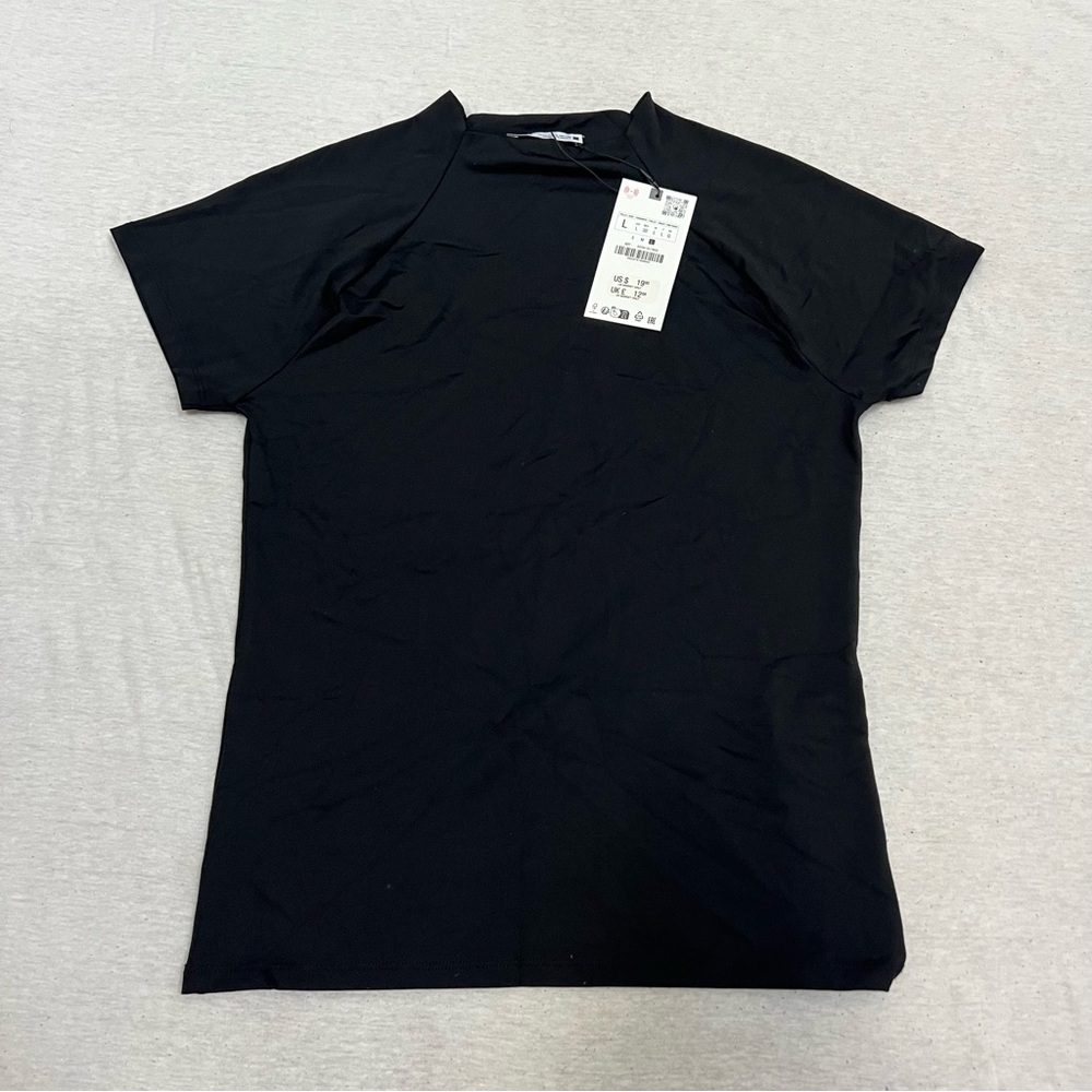 Zara Black Basic Tee